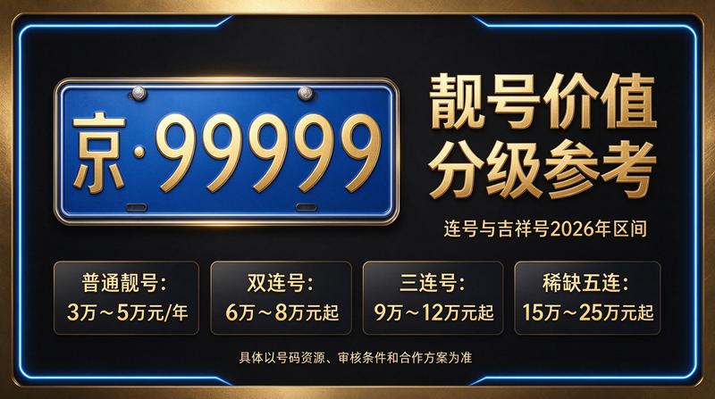 闲置车牌指标业务大厅展示